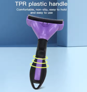 Meilleure vente de peigne <span class=keywords><strong>d</strong></span>'épilation avec logo personnalisé pour toilettage <span class=keywords><strong>d</strong></span>'animaux de compagnie brosse <span class=keywords><strong>d</strong></span>épilatoire en fourrure de chien autonettoyante toilettage de poils <span class=keywords><strong>d</strong></span>'animaux de compagnie - Product Image 5