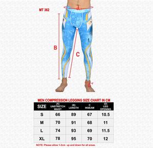 Mallas de Yoga con cintura elástica para hombre, mallas transpirables antibacterianas de secado rápido, ropa de gimnasio elástica de cuatro vías, mallas de entrenamiento, pantalones ajustados - Product Image 6