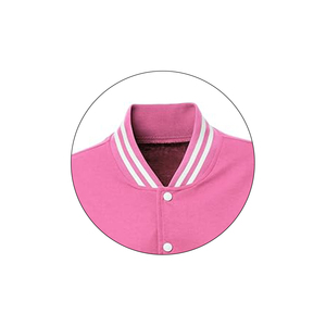 เสื้อแจ็กเก็ตมิทยาลัยของผู้ชายผ้าแคนวาสหนังแท้คุณภาพพรีเมี่ยมสไตล์โรงเรียนฤดูหนาวปกตั้งดีไซน์แบบเบสบอล - Product Image 6