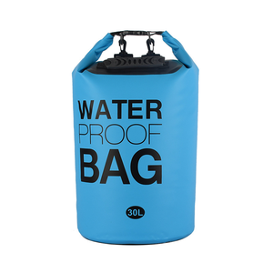 Outdoor Sport Dry Bags Large Capacity <b>PVC</b> Roll <b>Top</b> Lightweight Storage Waterproof Dry Bag Backpack for Drifting Camping Boating - Product Image 4