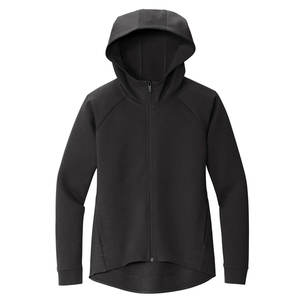 Venta caliente Fleece Zip Pullover Sudadera en blanco de gran tamaño de manga larga Sudadera CON CAPUCHA DE LAS MUJERES - Product Image 5