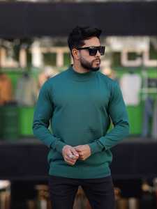 Sudadera informal sólida con cuello redondo para hombre, sudadera de manga larga antiarrugas, algodón antiretracción, sudadera polar, sudaderas con capucha lavadas con ácido, 2017, 3D - Product Image 2