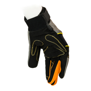 Guantes mecánicos de alto rendimiento Guantes de trabajo industrial resistentes al calor de cuero sintético resistentes a los impactos - Product Image 3