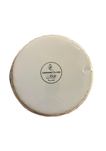 Tête de tambour synthétique de remplacement Gawharet El Fan Durable Heavy-Duty 9" (22,8 cm) Sombaty Darbuka - Product Image 4