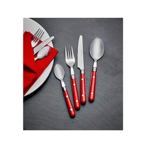 Vente en gros d'ustensiles uniques en métal inoxydable doré fourchette cuillère couteau ensemble couverts argenterie hôtel couverts de mariage - Product Image 3