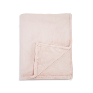 Coperta in peluche Minky Sparrow & Wren, 100% esclusiva, colore avorio, tecnica di cucitura a mano - Product Image 1