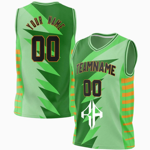 Nuevo diseño de camisetas de baloncesto por sublimación para hombre 100% poliéster Premium de alta calidad logotipo personalizado de ATLANTIC - Product Image 3