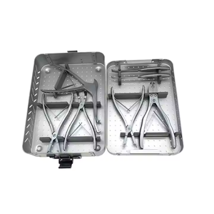 Surgiright Juego de instrumentos ortopédicos de alta calidad, venta al por mayor, cortador de placa de rasgado directo de fábrica, caja de calidad de esterilización Manual - Product Image 4