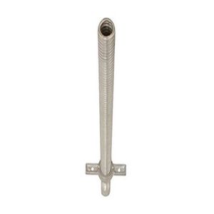 Conector de soporte de construcción de acero universal ajustable de alta resistencia Tuerca de gato forjada por caída de diseño moderno con superficie chapada en zinc - Product Image 1