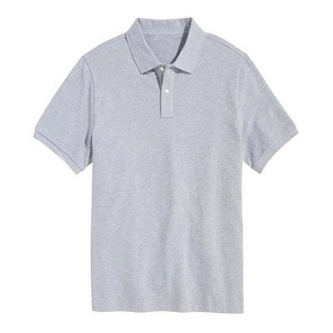 Polo de manga corta para hombre de estilo callejero, camisas de algodón de talla grande con cuello levantado, transpirables, de Color sólido, servicio OEM, camisas para hombre - Product Image 6