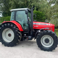 Tracteur à roues Massey Ferguson 6480 de 2007, 80 CV, avec pompe à engrenages et roulement moteur, à vendre