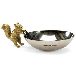 Laiton artisanal pour la décoration de la maison et du jardin, le plus grand bol décoratif en laiton moderne personnalisé et élégant pour la maison - Product Image 2