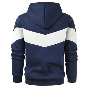 New Design Winter Solid Color Custom Cotton Regular Fit Embroidered Digital Printing Street Style Wholesale Hoodies - Product Image 3