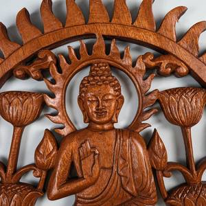 Decoración de Pared, Arte en Madera Tallada a Mano con Temática Religiosa, Pintura en Madera Natural 3D, Paneles Religiosos Colgantes - Product Image 3