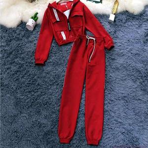 Sweat-shirt à capuche personnalisé lourd 100% coton pour femmes ensemble graphique personnalisé sérigraphie hiver Ayat Export survêtements - Product Image 1