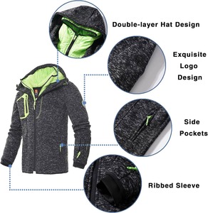 Discounted Price Side Multi Pockets Men's <b>Hoodie</b> Fresh Arrival Durable Material Outdoor Wear Large Size Men's <b>Hoodie</b> - Product Image 5