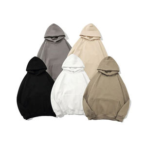 Sweat à capuche décontracté pour homme, mode d'hiver, confortable et élégant, disponible en plusieurs tailles, tissu doux et chaud, 100% coton, uni teint - Product Image 2