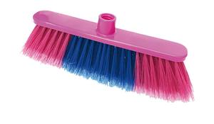 Escoba con palo, escoba de plástico con palo de metal - Product Image 2