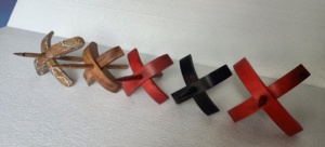 Husillos turcos de madera de colores decorativos hechos a medida, ideales para reventa en tiendas de suministros artesanales de punto - Product Image 4