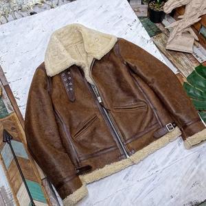 Modern Men's Leather <b>Jackets</b> with Stand Collar and Canvas Fabric Waterproof & Breathable Winter <b>Jackets</b> Custom Logo - Product Image 4