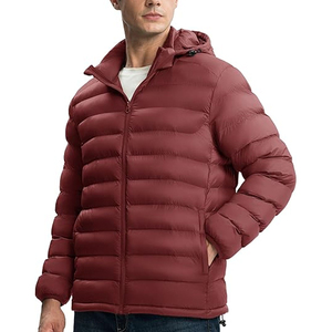 Wholesale Fashion Puffer <b>Jacket</b> 2025 Custom Logo <b>Men</b> Warm Lightweight Waterproof Insulated Outerwear OEM Supplier - Product Image 2