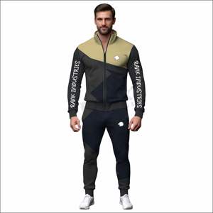 Chándal para hombre con logotipo personalizado de alta calidad fabricado en Pakistán, chándales económicos al por mayor para hombre - Product Image 2