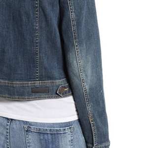 Veste en jean pour femme de qualité supérieure, tricotée, respirante, infroissable, facile à laver, matériau durable, OEM - Product Image 6