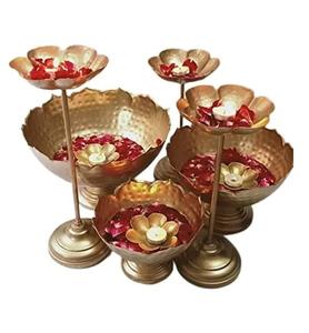 Diseño personalizado precio barato diseño tradicional Urli Bowl flotante Diya superventas artículo decorativo al por mayor - Product Image 3