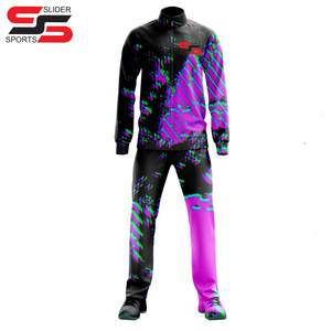 Chándal de poliéster para hombre, venta al por mayor, trajes de dos piezas con logotipo personalizado de alta calidad, chándal de color sólido para hombre - Product Image 5