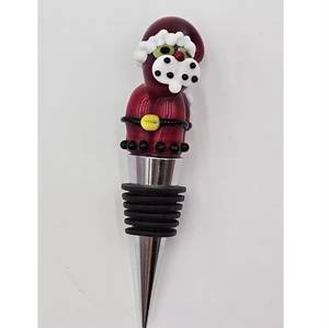 Best Selling Christmas Party Decoration Metal Wine <b>Stoppers</b> Snowflake Design Silver Plated Wine <b>Bottle</b> <b>Stoppers</b> - Product Image 2