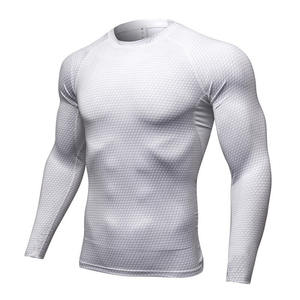 2025 New Arrival Custom Design Sublimation Printed <b>MMA</b> <b>Rash</b> <b>Guard</b>, Plain Blue Color Printed <b>MMA</b> <b>Rash</b> <b>Guard</b> - Product Image 5