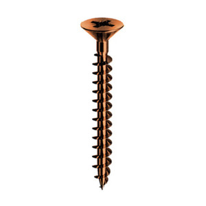 Viti per Pannelli Bronzate Testa Piatta 3,5x30 (pz.) 50) - Product Image 1