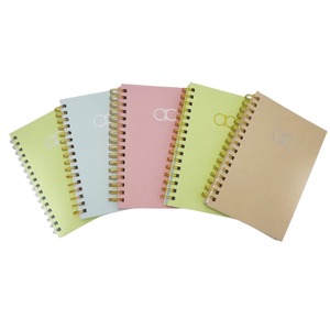 ผ้าปกแข็ง A5สมุดบันทึกแบบเกลียววาระการประชุมรายวันสมุดวางแผนจัดระเบียบรายเดือนสมุดแพลนเนอร์การพิมพ์ที่กำหนดเอง - Product Image 6