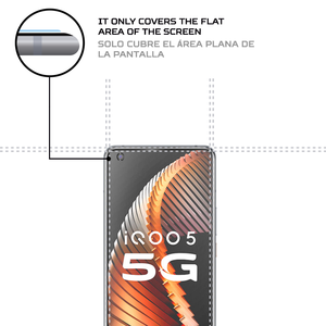 ฟิล์มกันกระแทกสำหรับ Vivo IQOO 5 5G ทนทานและดูดซับแรงกระแทก อุปกรณ์เสริมมือถือ - Product Image 3