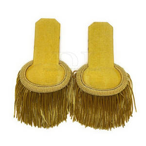 Épaulettes d'épaule pour uniformes Épaulettes de cérémonie Épaulettes d'épaule Fabricants de broderie - Product Image 3