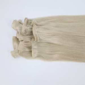 Extensions de cheveux vierges Genius, cheveux vietnamiens, vente en gros directe d'usine, double trame machine, pour femmes, usage quotidien et professionnel en salon - Product Image 4