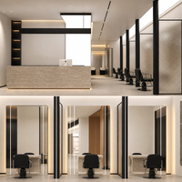 Meubles de salon de manucure, présentoir LED pour salon, mobilier d'extérieur, présentoir de parfums, vitrine, mobilier de restaurant
