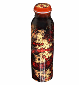 Pure Copper <b>Water</b> <b>Bottle</b> Leak Proof Copper <b>Water</b> <b>Bottle</b> Handmade Top Quality 100% Real Copper <b>Water</b> <b>Bottle</b> - Product Image 1