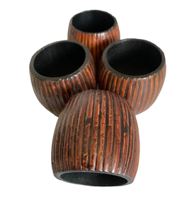 Décoration de table Rondelles de serviette en bois de mangue qualité originale meilleure conception de doublure 100% Rond de serviette en bois artisanal naturel - Product Image 1