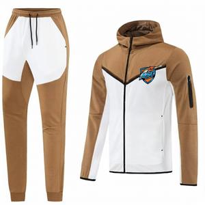 Conjunto Deportivo Premium para Hombre - 100% Algodón Transpirable con Capucha, Cintura Elástica, Ligero, Ropa Deportiva de Invierno para Gimnasio - Product Image 4