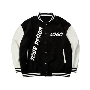 Veste d'université en laine pour hommes, imprimée sur mesure, manteau Letterman au design haut de gamme pour lycée, vêtements d'hiver respirants à col montant - Product Image 3