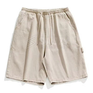 Meilleure vente Short délavé à l'acide Qualité supérieure Nouveau design 100% Short délavé à l'acide en coton pour hommes - Product Image 1