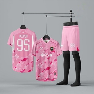 Ropa deportiva de fútbol, Jersey, telas de malla de poliéster, Camiseta deportiva, Camiseta deportiva, stock de ropa de Bangladesh, lote de excedentes, Camiseta deportiva - Product Image 4