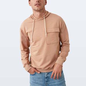Sweat à capuche à manches longues style pull d'hiver avec poche kangourou Polyester/coton Impression numérique brodée Vêtements pour hommes - Product Image 6