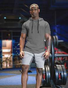 Sweat-shirt sans manches ajusté pour homme, vêtements de sport pour la musculation, conçu pour l'entraînement et la musculation - Product Image 2