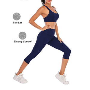 Custom Manufacturers Women's Fitness <b>Leggings</b> High Waist Sports <b>Leggings</b> Women Yoga Workout Gym <b>Leggings</b> for Women Pockets - Product Image 5