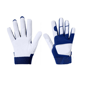 Gants de Baseball Personnalisés Football Américain en Cuir de Cricket Softball Récepteur Professionnel pour Battre Kip Gants de Frappeur - Product Image 5