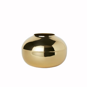 Vase à fleurs de finition brillante de stockage petit vase en métal fait à la main pour l'utilisation de vase décoratif de table de dîner d'hôtel et de restaurant - Product Image 2