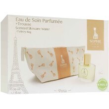 Set regalo Sophie La Girafe Eau De Soin 50ml Spray per il corpo e borsa cosmetica prodotto di bellezza e cura personale