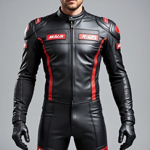 Combinaison en cuir approuvée par Malik Raza CE | Prix distributeur | Prêt à expédier - Product Image 1